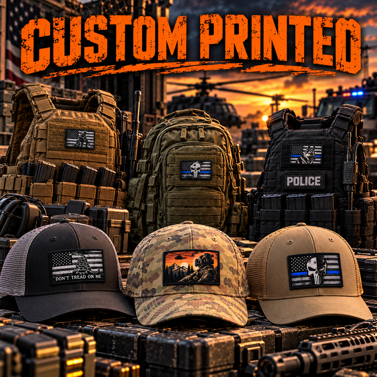 Custom Printed Patches