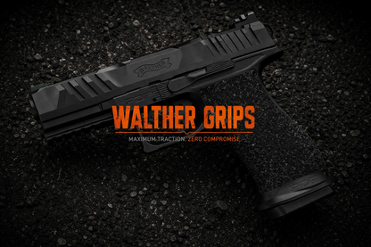 Walther - Grit Lock Grips shown on a compatible pistol.