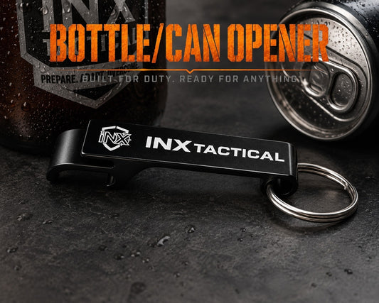 Bottle/Can Opener product graphic showing the item and its features.